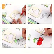 10pcs Drawing Stencils Kit