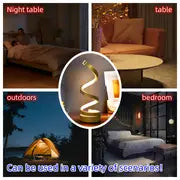 Spiral LED Table Lamp