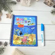 4-Pack Reusable Magic Water Coloring Book