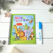4-Pack Reusable Magic Water Coloring Book