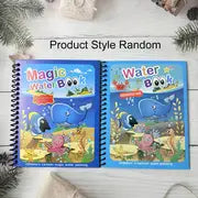 4-Pack Reusable Magic Water Coloring Book