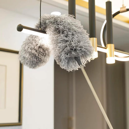 Adjustable Microfiber Dusting Brush